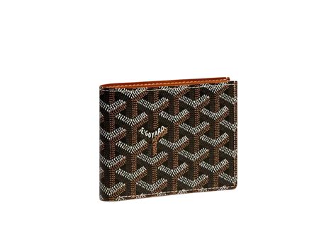 goyard wallet black|goyard saint florentin wallet price.